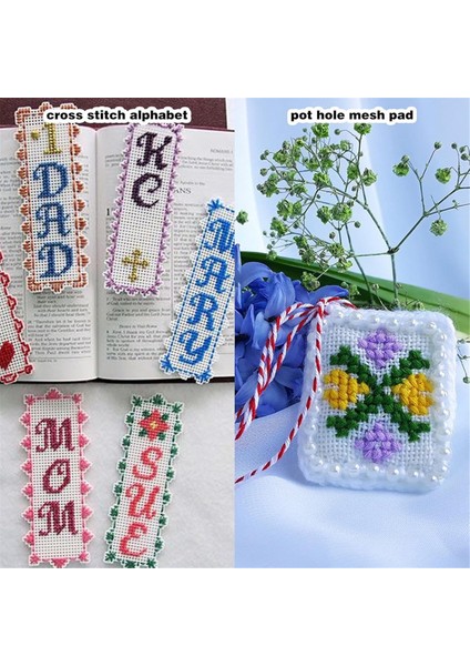 Nakış Için Plastik Örgü Tuval Tabakaları, Kuşu Ağı, Plastik Iğne Noktası Tuval Zanaat Diy, Örgü Tığ Işi Projeleri, Bir (Yurt Dışından) indirimleri