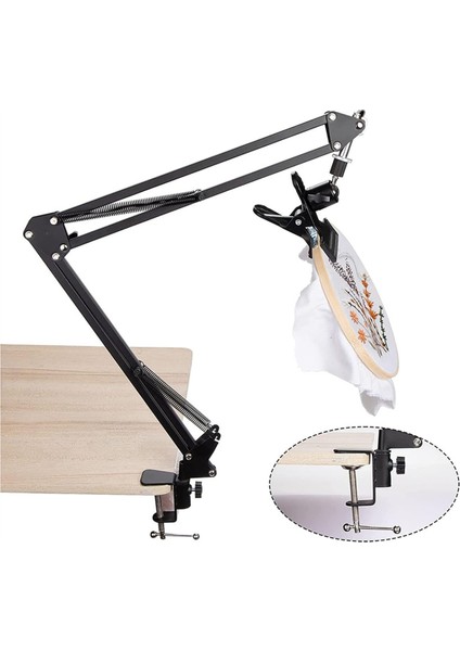 Akarsembroidery Hoop Tutucu Katlanabilir Metal Nakış Çember Stand Dikişleri Proje Yatak Telefonları Montajı (Yurt Dışından) indirimleri