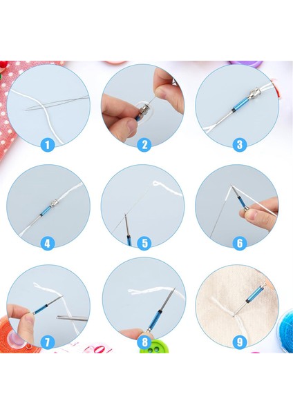 10 Adet Yumruk Iğne Kiti Ayarlanabilir Yumruk Iğne Aleti 7 Boyutlu Yumruk Iğne, Yetişkinler Için Ahşap Tutamaklarla Yeni Başlayanlar (Yurt Dışından) indirimleri
