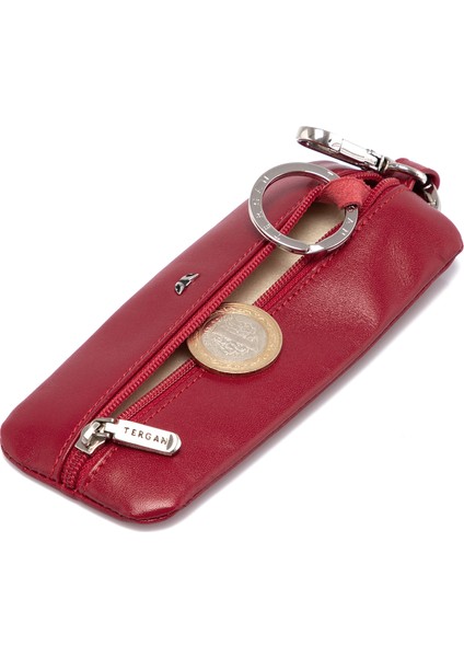 Kırmızı Hakiki Deri Unisex Anahtarlık - S1AN00000192-C71 fiyatları