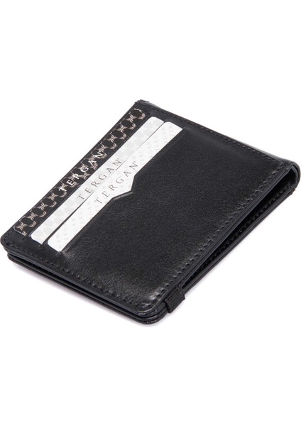 Siyah Hakiki Deri Erkek Kredi Kartlık - S1KK00001600-B06 fırsatları