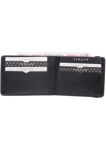 Siyah Hakiki Deri Erkek Kredi Kartlık - S1KK00001600-B06 indirimleri