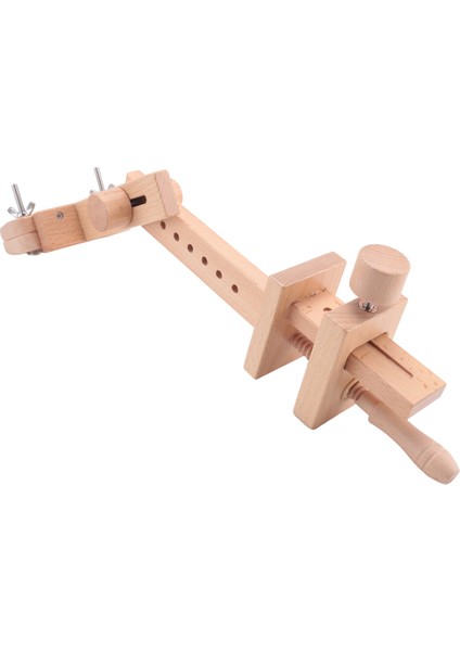 Ahşap Nakış Çember 360 Derece Dönme Ayarlanabilir Masaüstü Stand Çapraz Dikiş Rafı, Çerçeve Crosstitch, Nakış Tutucu (Yurt Dışından) fırsatları