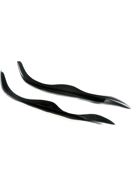 Bmw 3 Serisi E46 Için Gerçek Karbon Fiber Far Başı Işık Lamba Kapağı Göz Kapağı Kaş Döşemesi (Yurt Dışından) fiyatları