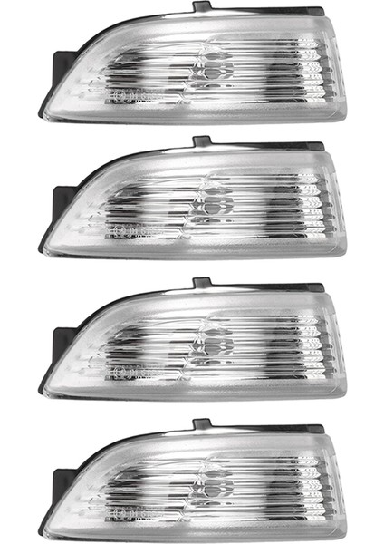 4x Sol Yan (Lh) Kanat Ayna Kapısı Göstergesi Lens Ford Everest Ranger 2012-2018 (Ampul Olmadan) Için Sinyal Işığı Kapağı (Yurt Dışından)