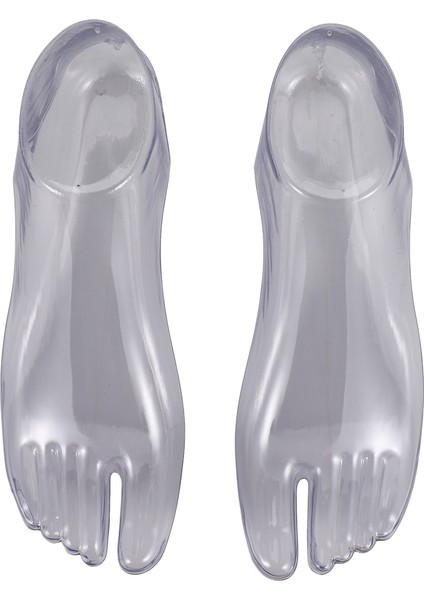 Sandal Ayakkabı Çorap Takımları Için 1pair Kadın Ayakları Manken Gök Stili Ayak Modeli Ekran - Clear (Yurt Dışından) fiyatları