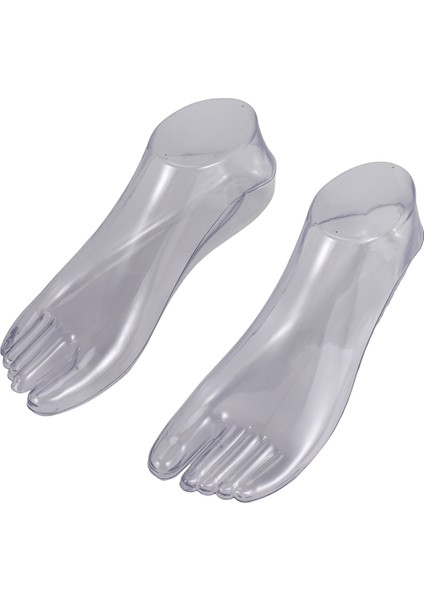 Sandal Ayakkabı Çorap Takımları Için 1pair Kadın Ayakları Manken Gök Stili Ayak Modeli Ekran - Clear (Yurt Dışından) modelleri