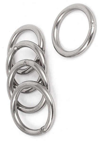 40MM x 5mm Paslanmaz Çelik Dokuma Çöplük Kaynaklı O Halkalar 5 Pcs (Yurt Dışından) modelleri
