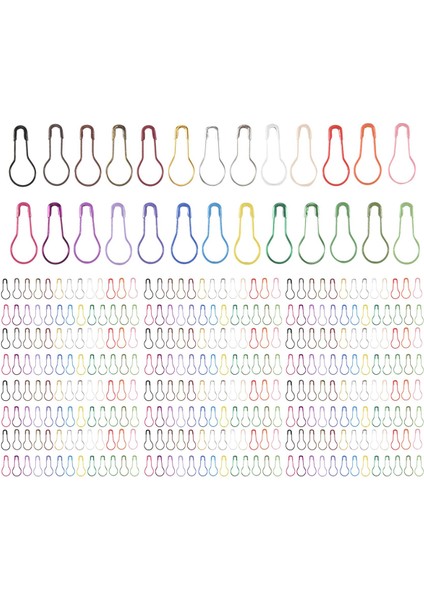 1000 Pcs Ampul Kabak Pimleri- Metal Kalabash Pimleri Örgü Dikiş Işaretleri Için Armut Şekilli Pimler, Dikiş Giysileri Diy Zanaat Yapımı (Yurt Dışından)