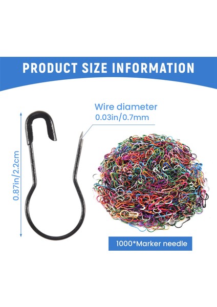 1000 Pcs Ampul Kabak Pimleri- Metal Kalabash Pimleri Örgü Dikiş Işaretleri Için Armut Şekilli Pimler, Dikiş Giysileri Diy Zanaat Yapımı (Yurt Dışından) fırsatları