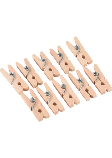 100 Adet/set 25MM Mini Ahşap Klip Doğal Zanaat Pimi Fotoğraf Bebek (Yurt Dışından) modelleri