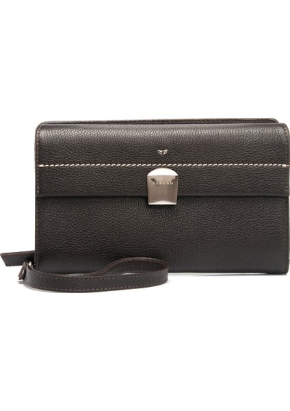 Kahve Hakiki Deri Erkek Portföy Çantası - S1PC00002980-A7P