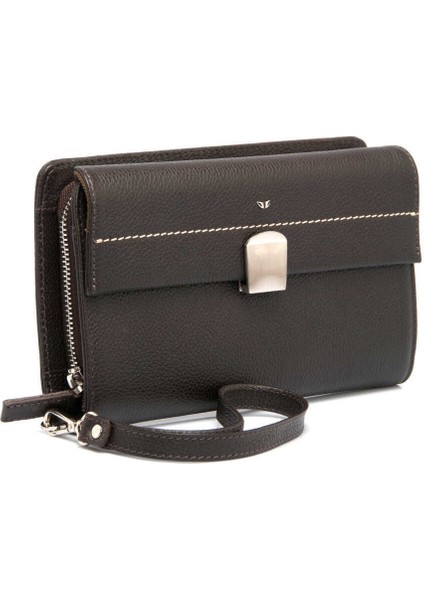 Kahve Hakiki Deri Erkek Portföy Çantası - S1PC00002980-A7P