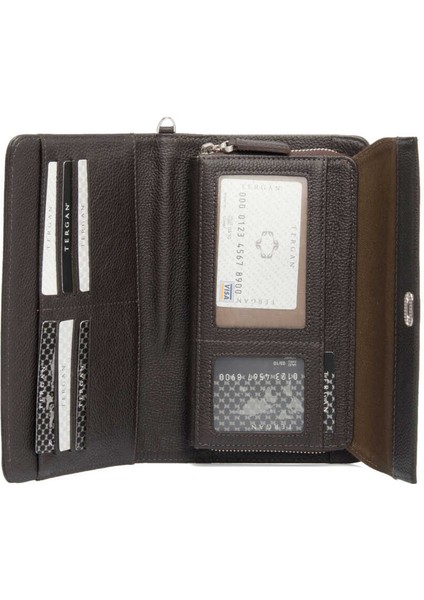 Kahve Hakiki Deri Erkek Portföy Çantası - S1PC00002980-A7P