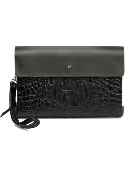 Siyah Hakiki Deri Erkek El Çantası - S1PC00021383-M3A indirimleri