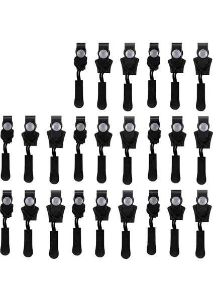 Fermuar Onarım Kiti, 24 Pcs Evrensel Yedek Fermuar Kaydırıcı Fixer Sürgülü Diş Kafası, Anında Fermuar (Yurt Dışından)