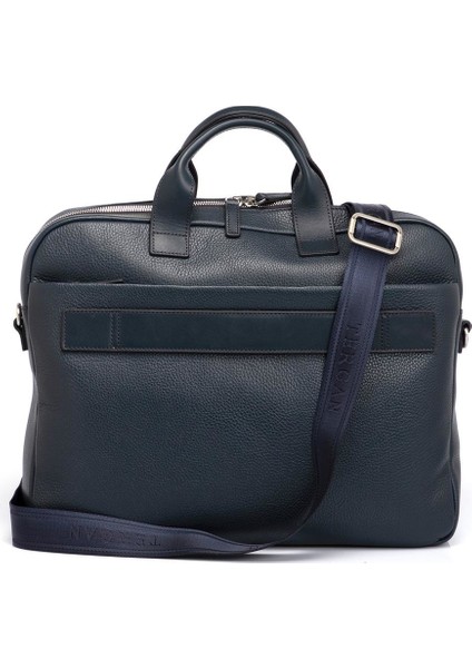 Lacivert Hakiki Deri Erkek Evrak Çantası - S1EV00021411-D6M modelleri