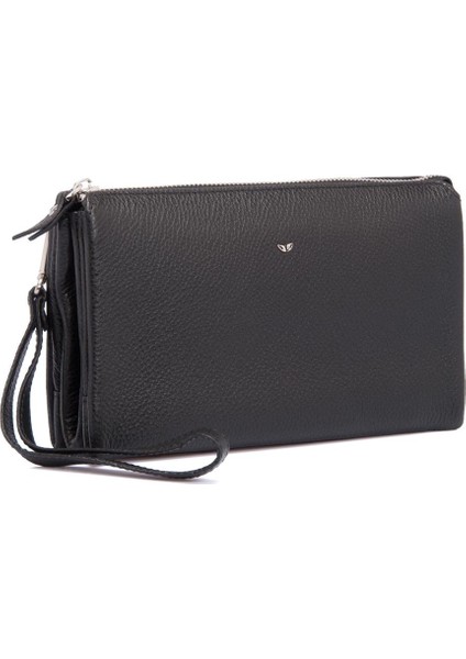 Siyah Hakiki Deri Erkek Portföy Çantası - S1PC00021240-A6F fırsatları