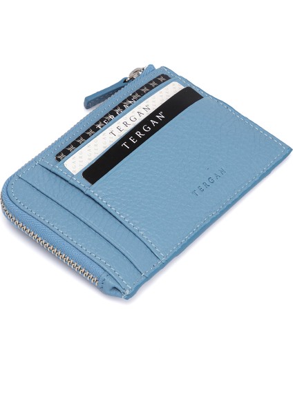 Mavi Hakiki Deri Unisex Kredi Kartlık - S1KK00000265-C43