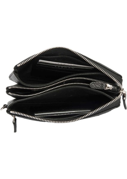 Siyah Hakiki Deri Erkek Portföy Çantası - S1PC00001605-A41