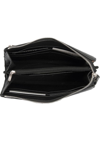 Siyah Hakiki Deri Erkek Portföy Çantası - S1PC00002199-A6F fiyatları