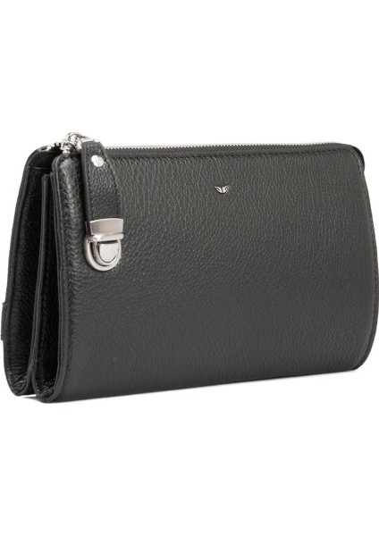 Siyah Hakiki Deri Erkek Portföy Çantası - S1PC00002199-A6F fırsatları