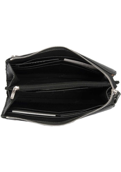 Siyah Hakiki Deri Erkek Portföy Çantası - S1PC00002199-A6F