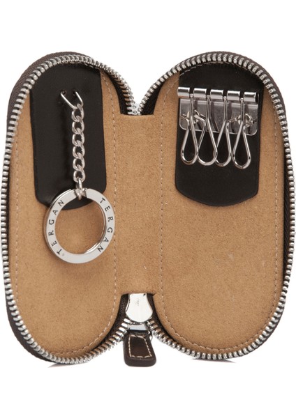 Kahve Hakiki Deri Unisex Anahtarlık - S1AN00000096-A98 fiyatları