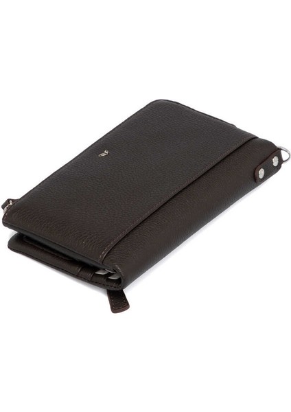 Kahve Hakiki Deri Erkek Portföy Çantası - S1PC00001632-A7P