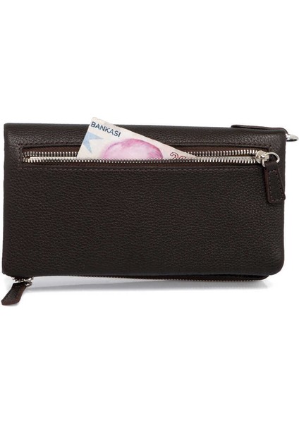 Kahve Hakiki Deri Erkek Portföy Çantası - S1PC00001632-A7P