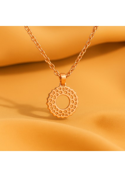 Taç Çakrası (Sahashrara) Altın Kolye