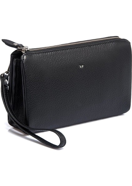 Siyah Hakiki Deri Erkek El Çantası - S1PC00021239-A6F fırsatları