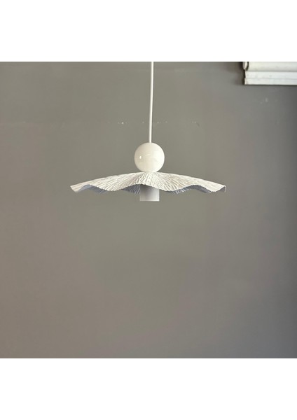 Teyra Beyaz Tekli Avize Beyaz Boncuk Başlık Sarkıt Lamba Restoran Salon Aydınlatma fırsatları