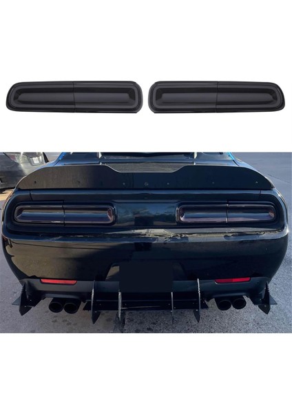 Kuyruk Işığı Dodge Challenger 2015-2024 Için Üst Arka Lamba Dekoratif Kapak Arka Işık Muhafızlarını Kapsar (Yurt Dışından) fiyatları