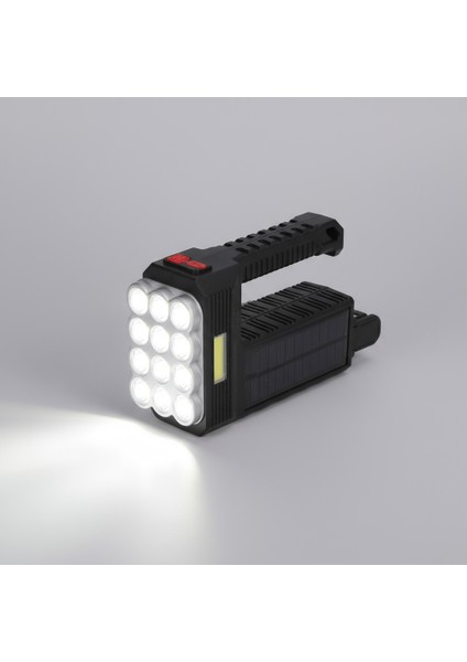 Güneş Enerjili Kamp & Av Feneri Su Geçirmez, Çok Modlu, Cob Yan Işıklı modelleri