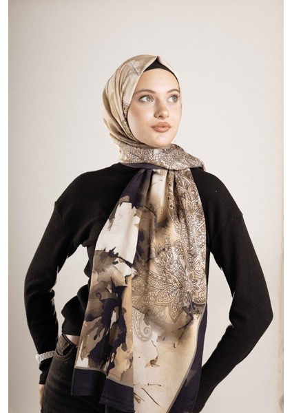 Desenli Pamuk Ipek Şal Desen-1 modelleri