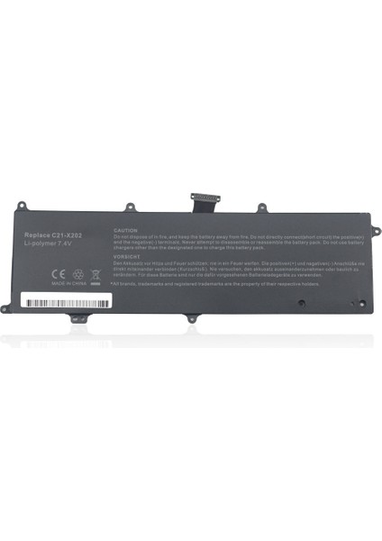 Asus Vivobook X201E, X202E, C21-X202 Notebook Bataryası