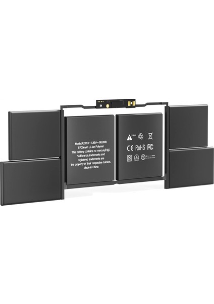 Apple MacBook Pro A2141 (2019), A2113 Notebook Bataryası