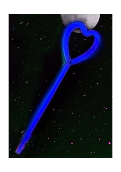 Kalp Şekili Glow Çubuk Seti 6 Adet modelleri