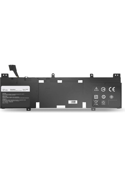 Dell Alienware 13 R1, 3V806 Notebook Bataryası
