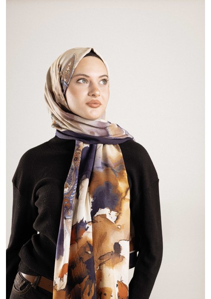 Desenli Pamuk Ipek Şal Desen-1 modelleri