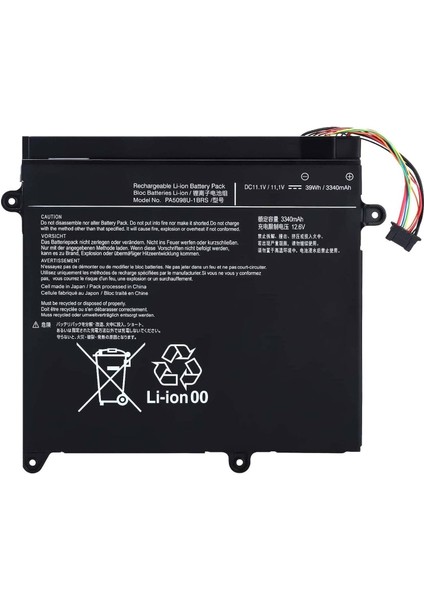 Toshiba Dynabook PA5098U-1BRS Notebook Bataryası