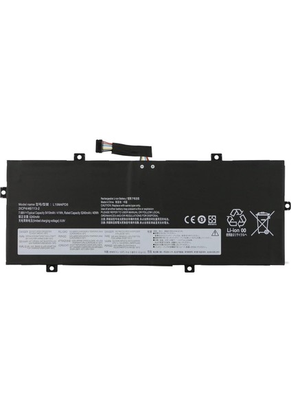 Lenovo Yoga Duet 7-13IML05, L19M4PD8 Notebook Bataryası