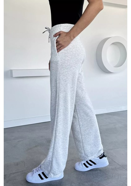 Kadın Bel Lastikli Çift Cepli Palazzo Eşofman Altı P-00018628 fiyatları