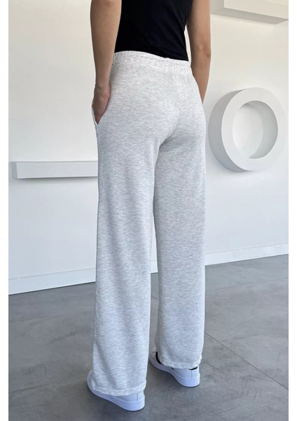 Kadın Bel Lastikli Çift Cepli Palazzo Eşofman Altı P-00018628 fırsatları