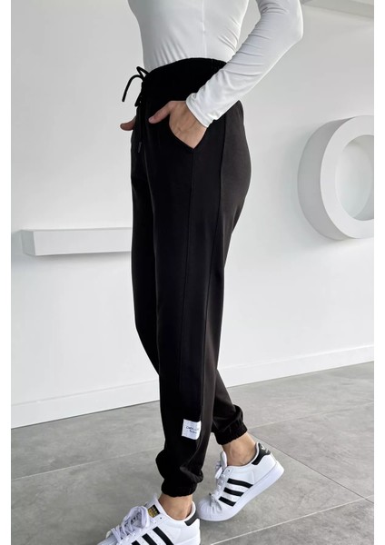 Kadın Amblem Detaylı Bel ve Paça Lastikli Eşofman Altı P-00018644 modelleri