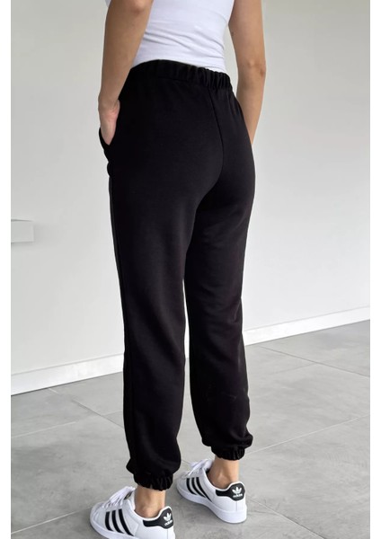 Kadın Bel ve Paça Lastikli Cepli Eşofman Altı P-00018621 fırsatları