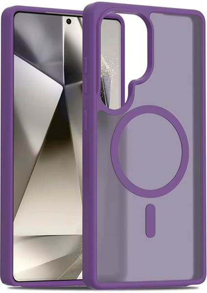 Msa-Shop Joko Samsung Galaxy S25 Ultra Jota Magsafe Kapak - Derin Mor