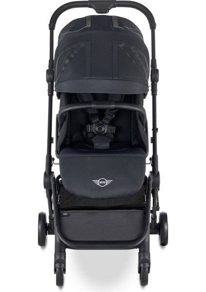 Mını By Easywalker Buggy Turn² Travel Sistem Bebek Arabası Oxford Black - Merkürbebe Guardix Anne Kucağı Siyah