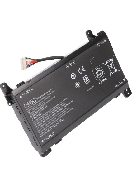 Hp Omen 17-An, 17-AN000, 17-AN100, FM08 Notebook Bataryası - Ver.2 (12 Pin)